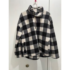 Old Navy Buffalo Plaid Sherpa